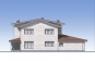 Проект двухэтажного жилого дома с террасами Rg5266z (Зеркальная версия) Фасад3