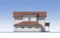 Проект двухэтажного жилого дома с террасами Rg5266z (Зеркальная версия) Фасад4
