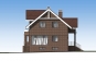 Одноэтажный дом с подвалом и мансардой Rg5267z (Зеркальная версия) Фасад4