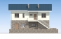 Одноэтажный дом с подвалом и террасами Rg5268 Фасад1