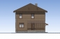 Двухэтажный жилой дом с террасой Rg5271z (Зеркальная версия) Фасад1