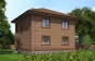 Двухэтажный жилой дом с террасой Rg5271z (Зеркальная версия) Вид3