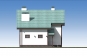 Одноэтажный дом с мансардой Rg5277z (Зеркальная версия) Фасад4
