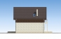 Одноэтажный дом с мансардой, террасой и балконом Rg5289 Фасад2