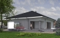 Проект одноэтажного дома с террасой и гаражом Rg5292z (Зеркальная версия) Вид3