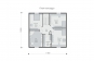 Одноэтажный дом с мансардой и террасой Rg5294z (Зеркальная версия) План4