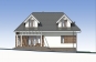 Одноэтажный дом с мансардой и террасой Rg5294z (Зеркальная версия) Фасад3