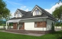 Одноэтажный дом с мансардой и террасой Rg5294z (Зеркальная версия) Вид4