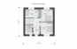 Одноэтажный дом с мансардой Rg5296z (Зеркальная версия) План4