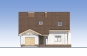 Одноэтажный дом с мансардой, гаражом и террасой Rg5298z (Зеркальная версия) Фасад1