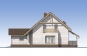 Одноэтажный дом с мансардой, гаражом и террасой Rg5298 Фасад2
