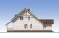 Одноэтажный дом с мансардой, гаражом и террасой Rg5298z (Зеркальная версия) Фасад4