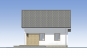 Одноэтажный дом с мансардой и террасой Rg5299 Фасад3