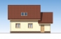 Одноэтажный дом с мансардой и гаражом Rg5302z (Зеркальная версия) Фасад3
