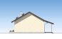 Одноэтажный дом с террасой Rg5303z (Зеркальная версия) Фасад2
