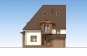 Одноэтажный дом с мансардой, чердаком, гаражом и балконами Rg5304z (Зеркальная версия) Фасад1