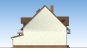 Одноэтажный дом с мансардой, чердаком, гаражом и балконами Rg5304z (Зеркальная версия) Фасад2