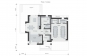 Проект одноэтажного дома с мансардой, гаражом и террасой Rg5306z (Зеркальная версия) План2