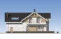 Проект одноэтажного дома с мансардой, гаражом и террасой Rg5306z (Зеркальная версия) Фасад3
