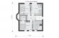 Одноэтажный  дом с мансардой Rg5311z (Зеркальная версия) План4
