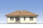 Одноэтажный дом с террасой Rg5314z (Зеркальная версия) Фасад3