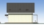 Проект одноэтажного дома с террасой и мансардой Rg5317z (Зеркальная версия) Фасад2