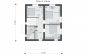 Двухэтажный дом Rg5322z (Зеркальная версия) План3