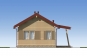 Проект одноэтажного дома с террасой Rg5331 Фасад3