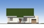 Проект одноэтажного дома с мансардой и террасами Rg5332 Фасад1