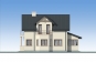 Одноэтажный дом с мансардой. Rg5340z (Зеркальная версия) Фасад4