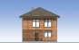 Двухэтажный жилой дом с террасой Rg5343z (Зеркальная версия) Фасад1