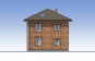 Двухэтажный жилой дом с террасой Rg5343z (Зеркальная версия) Фасад3