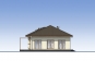 Одноэтажный дом с террасой Rg5346 Фасад4