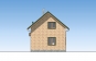 Одноэтажный дом с мансардой Rg5357 Фасад4