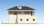 Двухэтажный дом с гаражом и террасами Rg5359z (Зеркальная версия) Фасад4