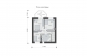 Проект одноэтажного дома с террасой и мансардой Rg5360z (Зеркальная версия) План4