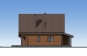 Проект одноэтажного дома с террасой и мансардой Rg5364 Фасад2
