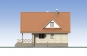 Проект индивидуального одноэтажного жилого дома с подвалом и мансардой. Rg5365 Фасад4