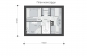 Проект индивидуального одноэтажного жилого дома с мансардой. Rg5366z (Зеркальная версия) План3