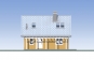 Проект индивидуального одноэтажного жилого дома с мансардой. Rg5366z (Зеркальная версия) Фасад1