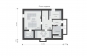Проект индивидуального одноэтажного жилого дома с подвалои и  мансардой. Rg5367z (Зеркальная версия) План1
