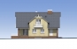 Проект индивидуального одноэтажного жилого дома с подвалои и  мансардой. Rg5367z (Зеркальная версия) Фасад1