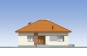 Проект индивидуального одноэтажного жилого дома Rg5368 Фасад1