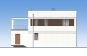 Проект двухэтажного дома с террасами Rg5370 Фасад3