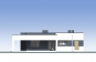 Проект индивидуального одноэтажного жилого дома Rg5379 Фасад2