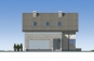 Проект одноэтажного жилого дома с террасой и мансардой Rg5382 Фасад1