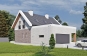 Проект одноэтажного жилого дома с террасой и мансардой Rg5382 Вид4