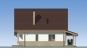 Проект одноэтажного жилого дома с  террасой и мансардой Rg5383 Фасад2