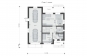 Проект одноэтажного жилого дома с подвалом, мансардой и террасой Rg5385 План2