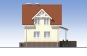 Одноэтажный дом с подвалом и мансардой Rg5388z (Зеркальная версия) Фасад4